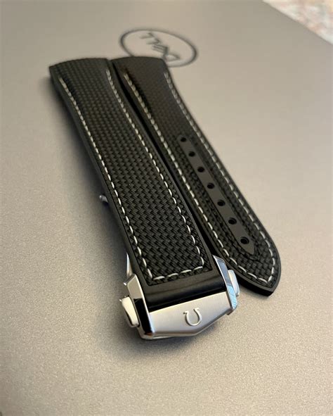 omega 21mm rubber strap